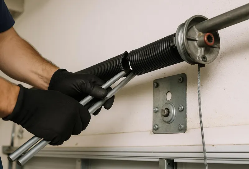 Off Track Door Repair in Debary